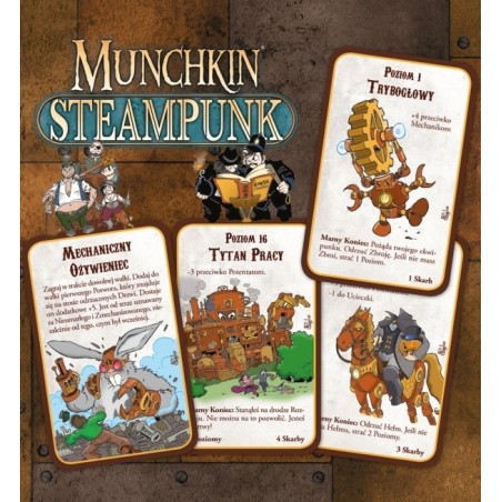Munchkin Steampunk (edycja polska)
