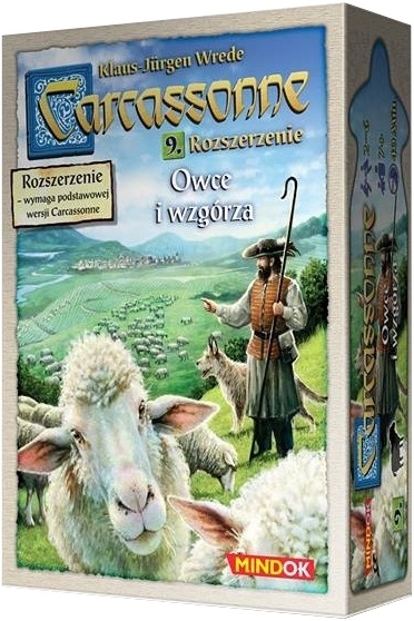 Carcassonne: Owce i wzgórza (druga edycja polska)