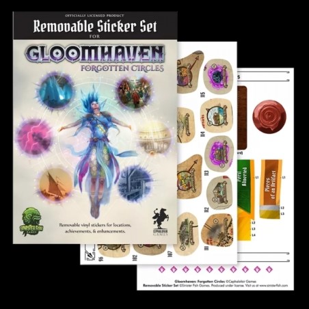 Gloomhaven - Removable Sticker Set: Forgotten Circles (zestaw naklejek)
