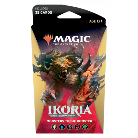  Magic The Gathering: Ikoria - Lair of Behemoths - Monsters Theme Booster