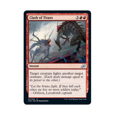 Magic The Gathering: Ikoria - Lair of Behemoths - Red Theme Booster