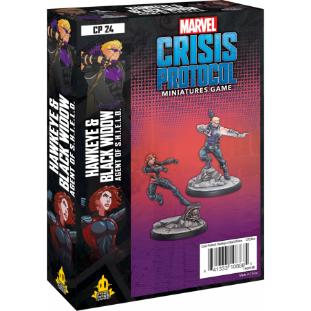 Marvel: Crisis Protocol - Hawkeye and Black Widow, Agent of S.H.I.E.L.D.