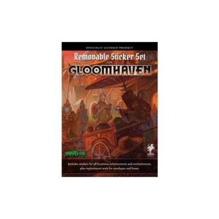 Gloomhaven: zestaw naklejek (edycja polska)