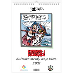 Kalendarz Kajko i Kokosz 2021 „ Kultowe strofy woja Wita”