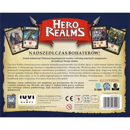Hero Realms: Gra karciana (nowa edycja) + karty promocyjne 