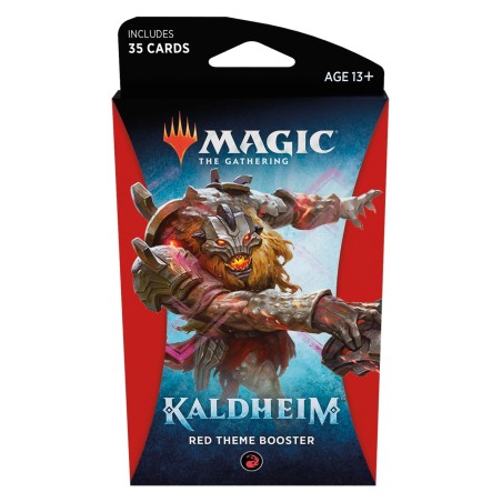 Magic The Gathering: Kaldheim - Red Theme Booster 