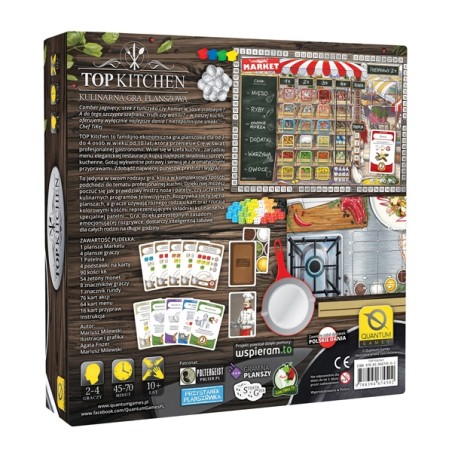 TOP Kitchen (edycja polska)  + kart akcji i menu