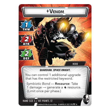Marvel Champions: Venom Hero Pack (przedsprzedaż)