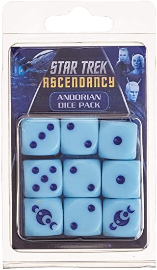 Star Trek - Ascendancy - Andorian Dice (x9)