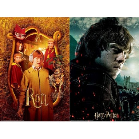 Harry Potter: Magiczne puzzle - Zdrapka - Ron (150 elementów) 