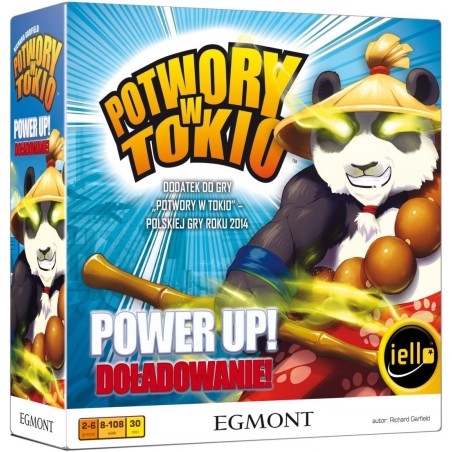 Potwory w Tokio: POWER UP! DOŁADOWANIE!  (Portal Games) (edycja polska) (przedsprzedaż)