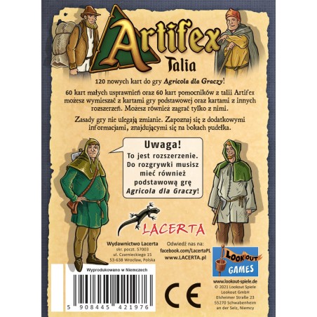 Agricola (wersja dla graczy): Talia Artifex (przedsprzedaż)