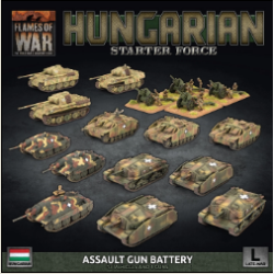 Flames of War: Hungarian Starter Force: Zrinyi Assault Gun Battery