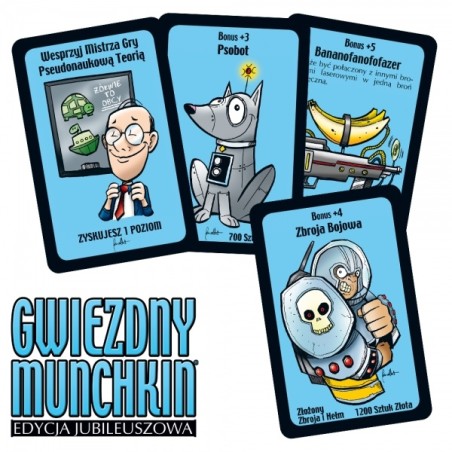 Gwiezdny Munchkin: Edycja Jubileuszowa