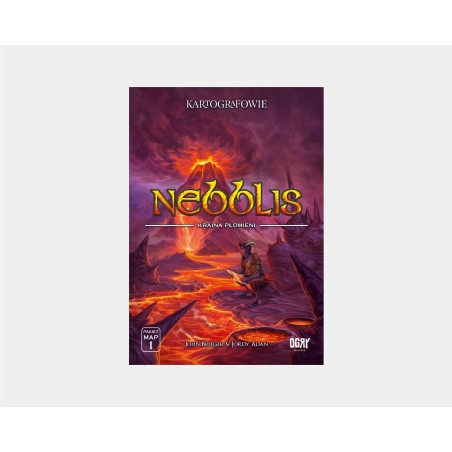 Kartografowie - pakiet map "Nebblis: Kraina Płomieni"  (przedsprzedaż)
