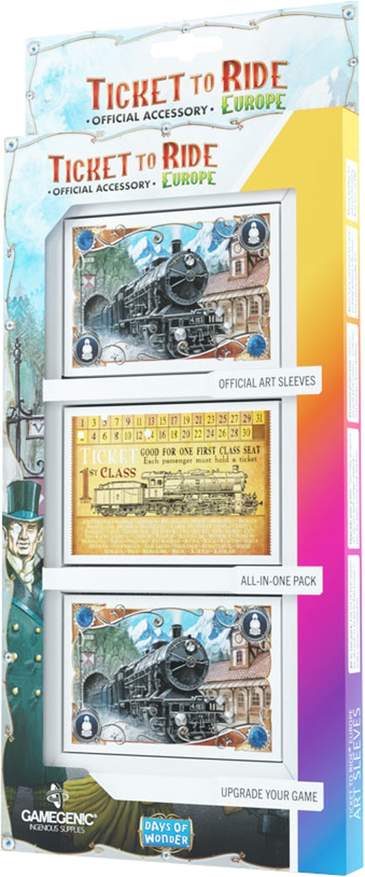 Gamegenic: Ticket to Ride Sleeves - Europa