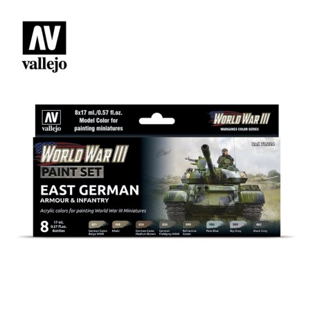 WWIII East German Armour and Infantry Paint Set
