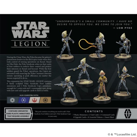 Star Wars Legion: Pyke Syndicate Foot Soldiers Unit Expansion (przedsprzedaż)