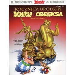 Asteriks 34 Rocznica urodzin Asteriksa i Obeliksa Złota księga