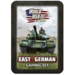 Team Yankee East German: Gaming Set (x20 Tokens, x2 Objectives, x16 Dice)
