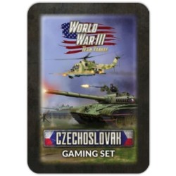 Team Yankee Czechoslovak: Gaming Set (x20 Tokens, x2 Objectives, x16 Dice) (TTK24)
