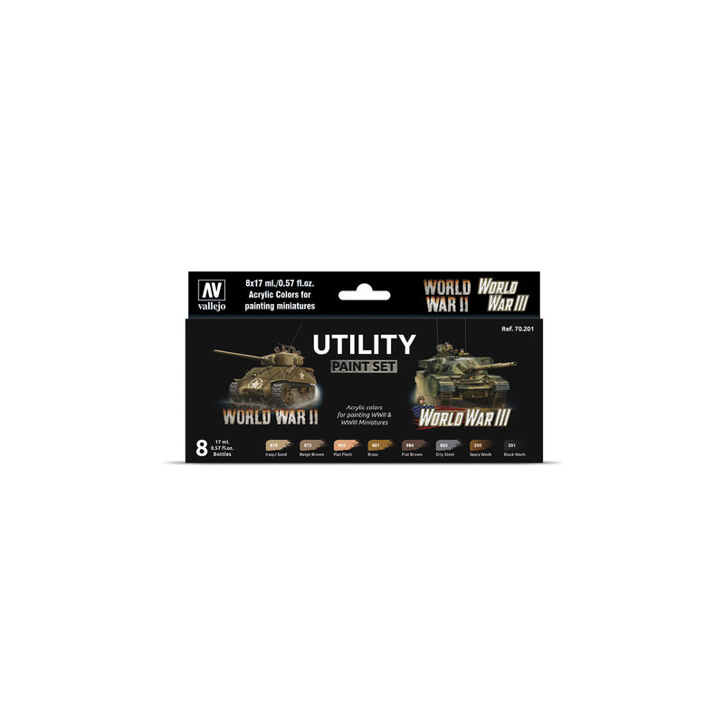 Utility Paint Set WWII & WWIII Set