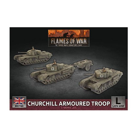 Flames of War - Churchill Armoured Troop