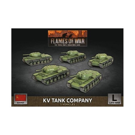 Flames of War: Soviet: KV Tank Company