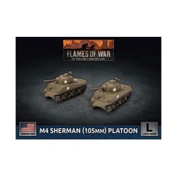 Flames of War: American - M4 Sherman (105mm) Assault Gun Platoon