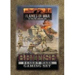 Flames of War: German Afrika Korps Gaming Set (x20 Tokens, x2 Objectives, x16 Dice)