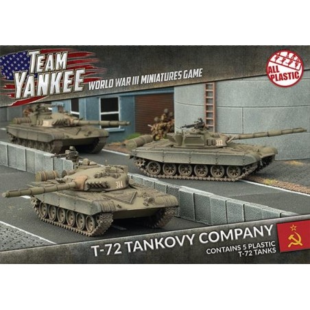 Team Yankee: T-72 Tank Company (x5) (Plastic)