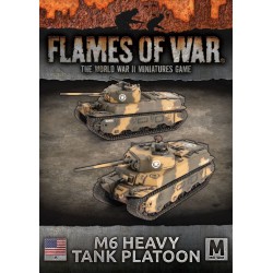 Flames of War: M6 Heavy Tank Platoon (UBX96)