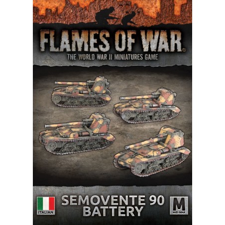 Flames of War: Semovente (90mm) Battery (IBX23)