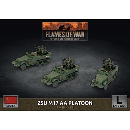 Flames of War: ZSU M17 AA Platoon (Plastic) (SBX78)