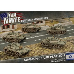 Team Yankee: Magach 6 Tank Platoon (Plastic) (TIBX02)