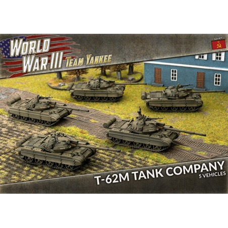 Team Yankee: T-62M Tank Company (Plastic) (TSBX19)