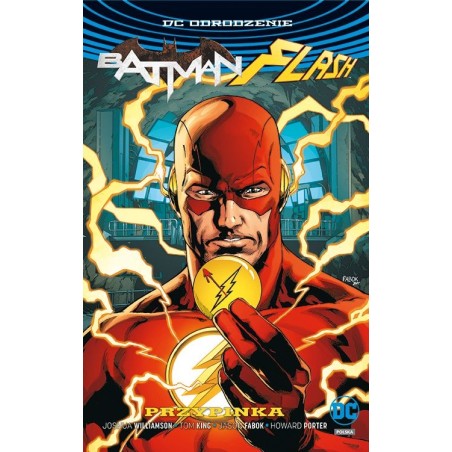 Batman/Flash – Przypinka (okładka z Flashem)