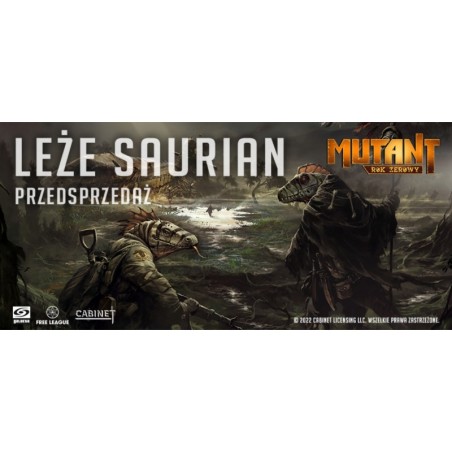 Mutant: Rok Zerowy - Kompendium Strefy 1: Leże Saurian (przedsprzedaż)