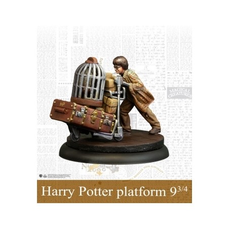Harry Potter Miniatures Adventure Game: Harry Potter at the Platform 9 3/4 (edycja angielska)