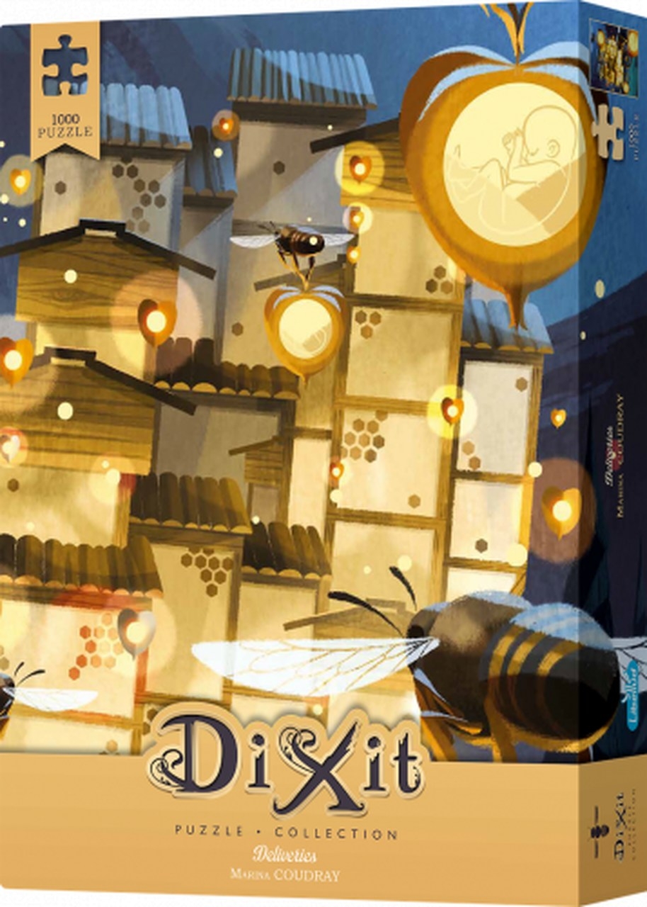 Dixit: Puzzle - Deliveries (1000 elementów) + ekskluzywna karta