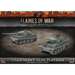 Flames of War: Tiger Heavy Tank Platoon (Plastic) (GBX107)