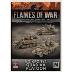 Flames of War: Sd Kfz 7/1 Quad AA Platoon (GBX134)