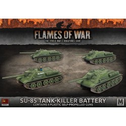 Flames of War: SU-85 Tank-killer Battery (Plastic) (SBX57)