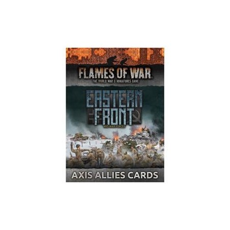 Flames of War: Axis Allies Unit & Command Cards (Mid-War)  (FW257-ACB)