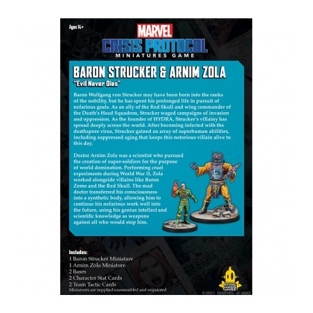 Marvel: Crisis Protocol - Baron Von Strucker & Arnim Zola (przedsprzedaż)