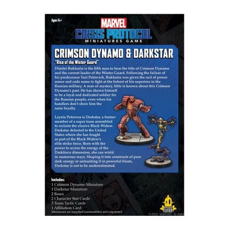 Marvel: Crisis Protocol - Crimson Dynamo & Dark Sta