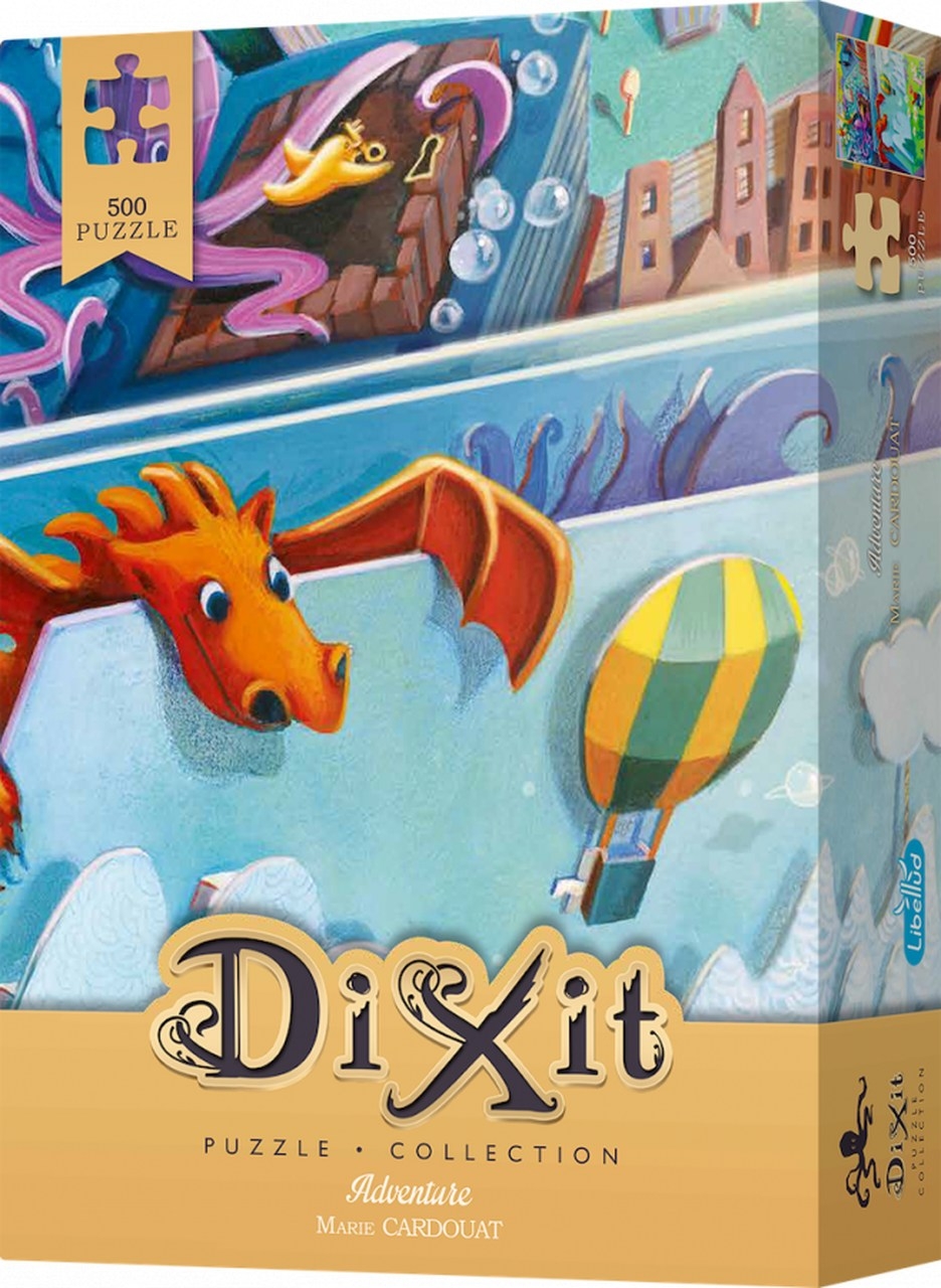 Dixit: Puzzle - Adventure (500 elementów) + ekskluzywna karta