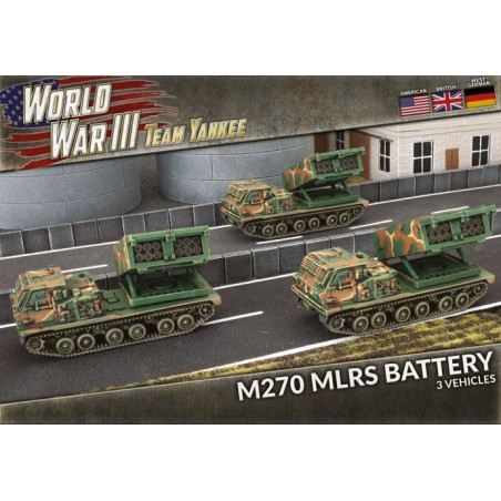 Team Yankee: M270 MLRS Battery (Plastic) (TUBX25)