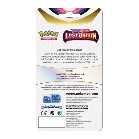 Pokémon TCG: Sword & Shield - Lost Origin - Premium Checkline Blister Torterra