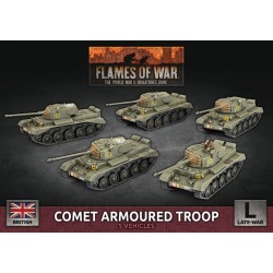 Flames of War: Comet Armoured Troop (Plastic) (BBX71)